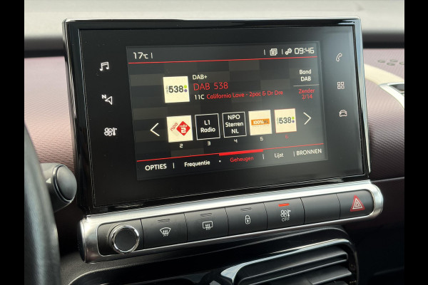 Citroën C4 Cactus 1.2 PureTech Shine 131pk,6 Bak,D-riem vv in 204,Pano,Trekhaak,Camera,Navi,Dodehoek,Keyless,Clima,Cruise,N.A.P,Recent beurt gehad,Pdc V+A,Lm velgen,Apk tot 06-2027