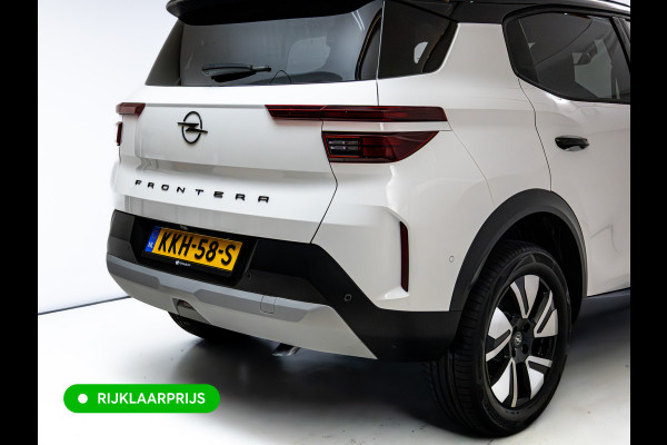 Opel Frontera 1.2 Turbo Hybrid GS 7 persoons | Stoel-, Stuur- & voorruitverwarming | Camera | Apple Carplay | Navigatie | Cruise | PDC V+A, Extra getint glas achter, derde zitrij, Nieuwe auto, tot 8 jaar garantie, 7 stuks Frontera op voorraad!