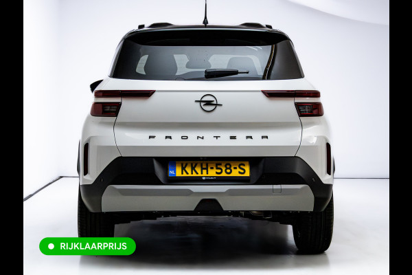 Opel Frontera 1.2 Turbo Hybrid GS 7 persoons | Stoel-, Stuur- & voorruitverwarming | Camera | Apple Carplay | Navigatie | Cruise | PDC V+A, Extra getint glas achter, derde zitrij, Nieuwe auto, tot 8 jaar garantie, 7 stuks Frontera op voorraad!