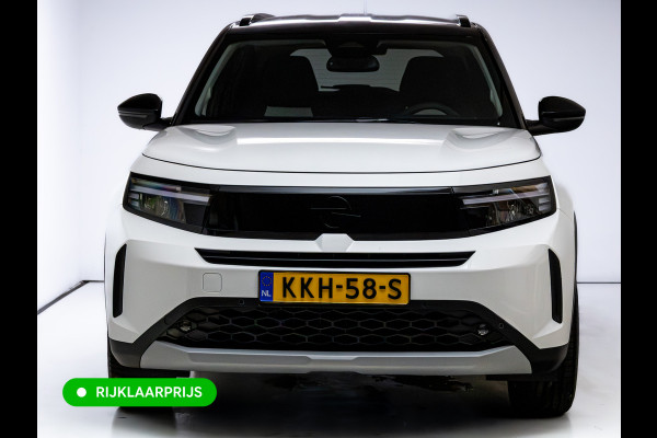 Opel Frontera 1.2 Turbo Hybrid GS 7 persoons | Stoel-, Stuur- & voorruitverwarming | Camera | Apple Carplay | Navigatie | Cruise | PDC V+A, Extra getint glas achter, derde zitrij, Nieuwe auto, tot 8 jaar garantie, 7 stuks Frontera op voorraad!