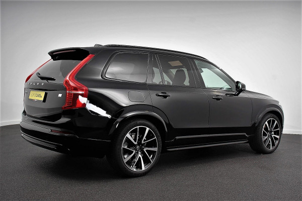 Volvo XC90 2.0 T8 455pk Recharge AWD Ultimate Dark Leder Panorama-schuifdak Navigatie Harman Kardon Electrisch bedienbare achterklep Camera Cruise control Apple Carplay/ Android Auto