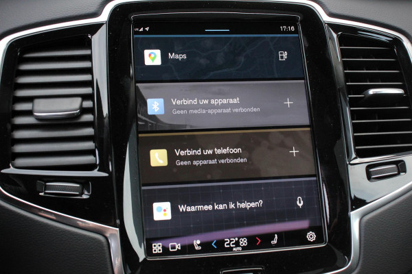 Volvo XC90 2.0 T8 455pk Recharge AWD Ultimate Dark Leder Panorama-schuifdak Navigatie Harman Kardon Electrisch bedienbare achterklep Camera Cruise control Apple Carplay/ Android Auto