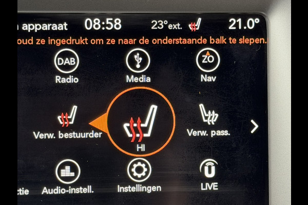 Jeep Compass 1.4 MultiAir Opening Edition Plus | Navigatie | Leder | Beats audio | Stoel + stuurwiel verwarming