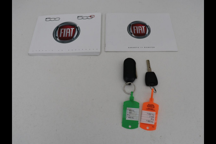 Fiat 500C 0.9 TwinAir Turbo Lounge | Navigatie | Cruise control | Airco | Parkeerhulp | Bluetooth | Elektrisch vouwdak | Origineel NL