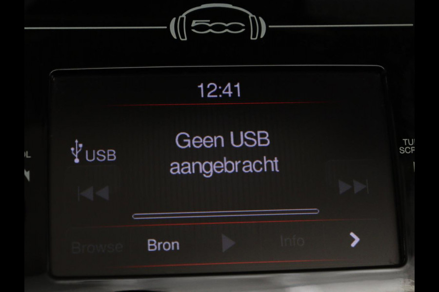 Fiat 500C 0.9 TwinAir Turbo Lounge | Navigatie | Cruise control | Airco | Parkeerhulp | Bluetooth | Elektrisch vouwdak | Origineel NL