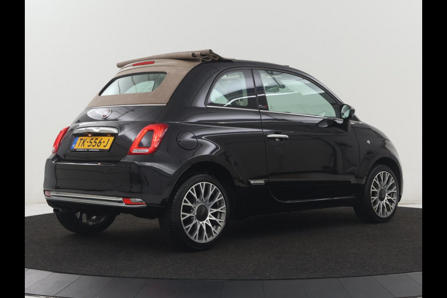 Fiat 500C 0.9 TwinAir Turbo Lounge | Navigatie | Cruise control | Airco | Parkeerhulp | Bluetooth | Elektrisch vouwdak | Origineel NL