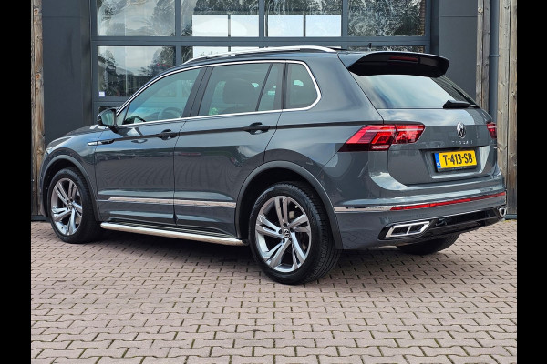 Volkswagen Tiguan 2.0 TSI 190PK 4MOTION DSG R-Line | Pano | Trekhaak | HUD | Stuur- & stoelverwarming | Virtual | App-connect | LMV 19" |