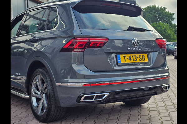 Volkswagen Tiguan 2.0 TSI 190PK 4MOTION DSG R-Line | Pano | Trekhaak | HUD | Stuur- & stoelverwarming | Virtual | App-connect | LMV 19" |