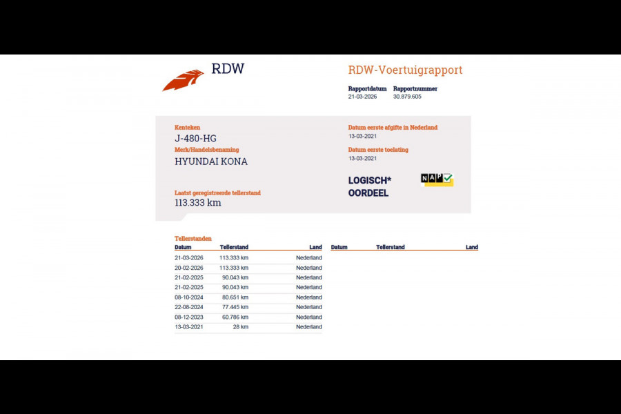 Hyundai Kona 1.6I 142PK Hybride Automaat HEV Camera Adap.Cruise Navi Ecc Krell®-Audio Apple Carplay Android Auto Comfort Lane Assist VESS Led Lmv Isofix Bluetooth DAB FCA 1e Eigenaar Origineel Nederlandse Auto