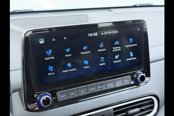 Hyundai Kona 1.6I 142PK Hybride Automaat HEV Camera Adap.Cruise Navi Ecc Krell®-Audio Apple Carplay Android Auto Comfort Lane Assist VESS Led Lmv Isofix Bluetooth DAB FCA 1e Eigenaar Origineel Nederlandse Auto