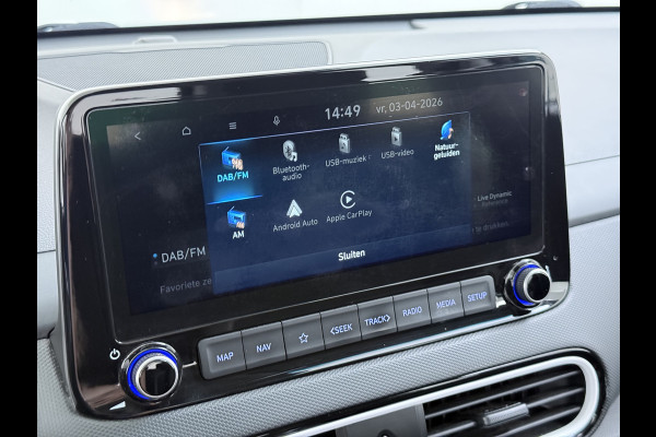 Hyundai Kona 1.6I 142PK Hybride Automaat HEV Camera Adap.Cruise Navi Ecc Krell®-Audio Apple Carplay Android Auto Comfort Lane Assist VESS Led Lmv Isofix Bluetooth DAB FCA 1e Eigenaar Origineel Nederlandse Auto