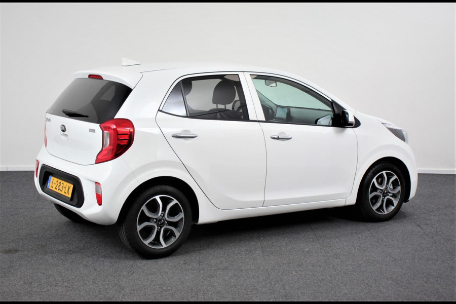 Kia Picanto 1.0 DPi Automaat DynamicPlusLine Navigatie Climate Control Camera Parkeer Sensoren Cruise control Led DAB Lichtmetalen velgen Extra getint glas