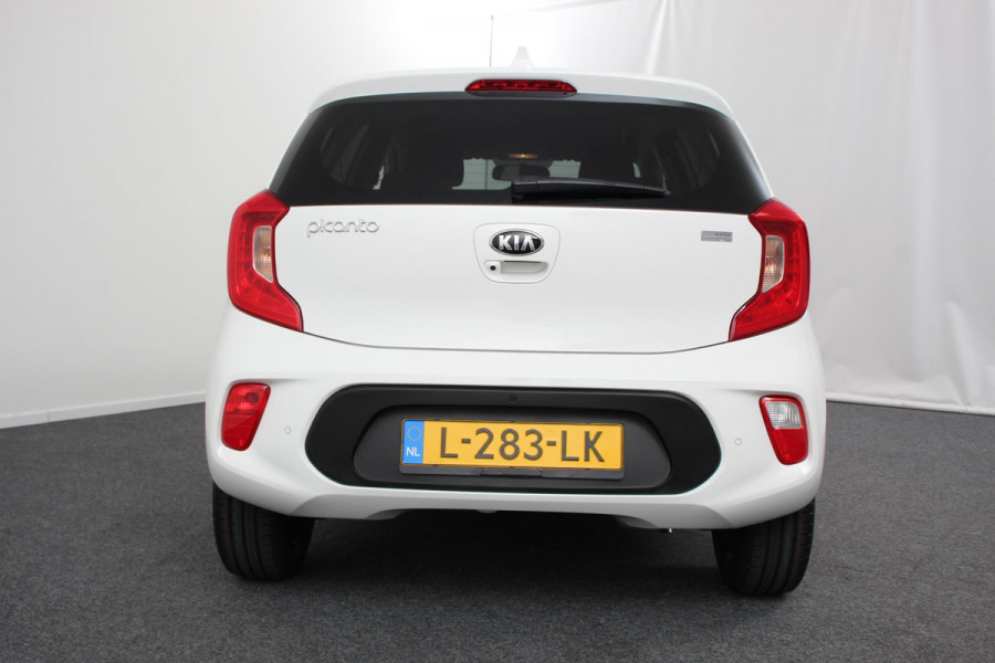 Kia Picanto 1.0 DPi Automaat DynamicPlusLine Navigatie Climate Control Camera Parkeer Sensoren Cruise control Led DAB Lichtmetalen velgen Extra getint glas