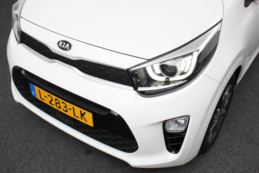 Kia Picanto 1.0 DPi Automaat DynamicPlusLine Navigatie Climate Control Camera Parkeer Sensoren Cruise control Led DAB Lichtmetalen velgen Extra getint glas