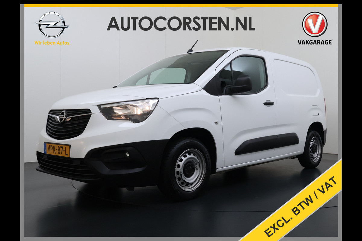 Opel Combo 1.5D 102PK L1H1 Euro 6 Navi Airco Apple Carplay Android Auto Cruise Control Pdc Schuifdeur Betonplex Vloer Wandbetimmering 1e Eigenaar Origineel Nederlandse Auto