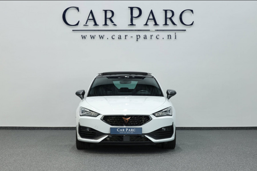 CUPRA Leon 2.0 TSI VZ 300+PK LED/VIRTUAL/SFEER/PANO/HALF LEER+S.VERWARMING+MEMORY/19"/CAM/ACC/ECC/12 MDN GARANTIE!