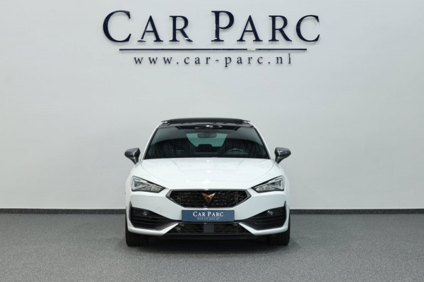 CUPRA Leon 2.0 TSI VZ 300+PK LED/VIRTUAL/SFEER/PANO/HALF LEER+S.VERWARMING+MEMORY/19"/CAM/ACC/ECC/12 MDN GARANTIE!
