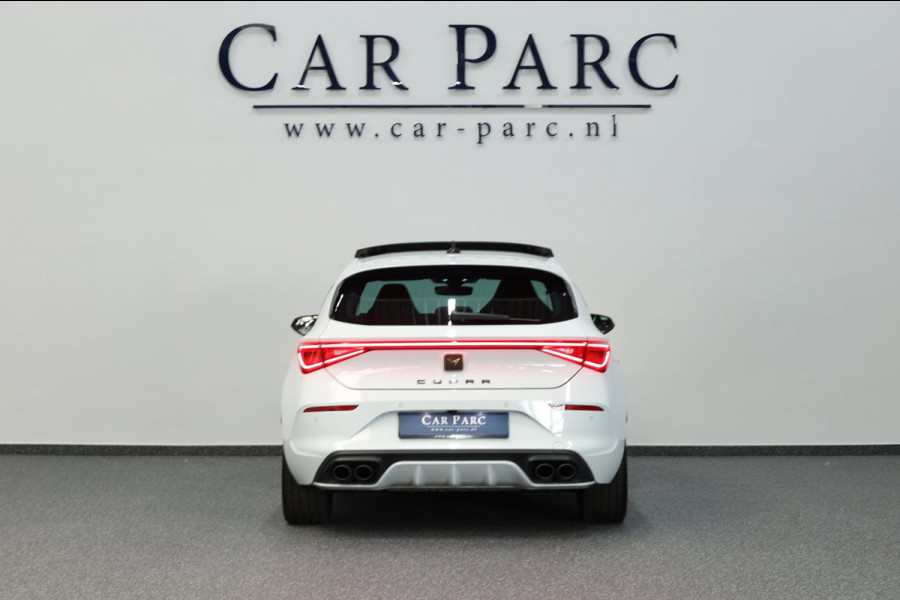CUPRA Leon 2.0 TSI VZ 300+PK LED/VIRTUAL/SFEER/PANO/HALF LEER+S.VERWARMING+MEMORY/19"/CAM/ACC/ECC/12 MDN GARANTIE!
