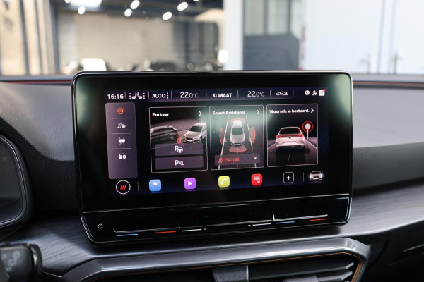 CUPRA Leon 2.0 TSI VZ 300+PK LED/VIRTUAL/SFEER/PANO/HALF LEER+S.VERWARMING+MEMORY/19"/CAM/ACC/ECC/12 MDN GARANTIE!