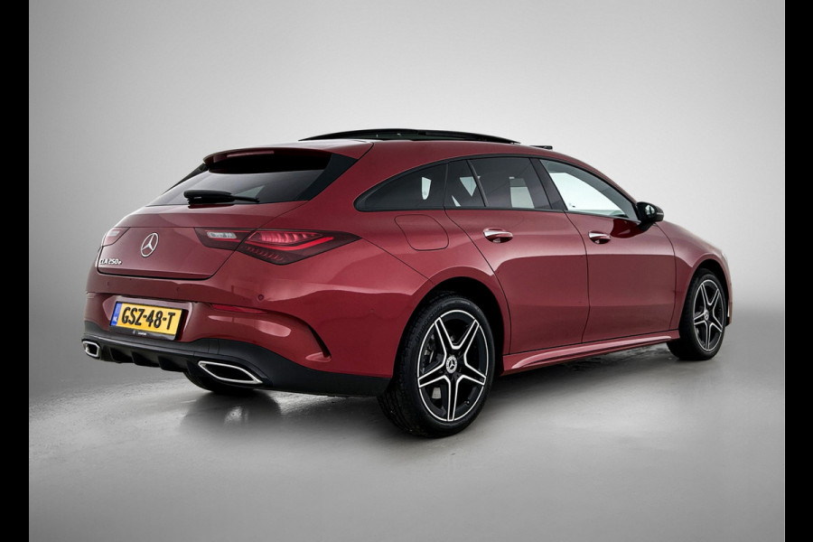 Mercedes-Benz CLA-Klasse Shooting Brake 250 e AMG-line Lichtmetalen velgen | Panoramadak | Wide screen | Navigatie | Parking support met camera | Inclusief 24 maanden MB Certified garantie voor Europa.