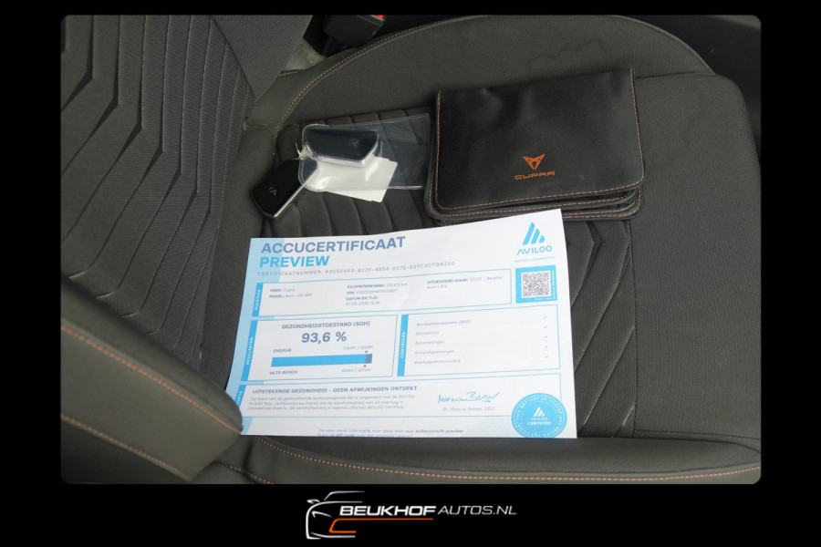 CUPRA Born Essential 62 kWh Carplay Navi Trekhaak Soh 93.6%
