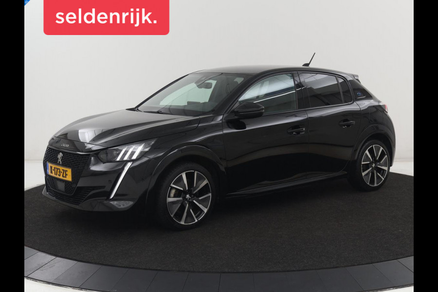 Peugeot e-208 EV GT 350 50 kWh | SOH 89,8% | Half leder | Camera | Carplay | Navigatie | Side Assist | Sportstoelen | Full LED | Parkeerhulp | DAB | Climate control | Bluetooth | Cruise control