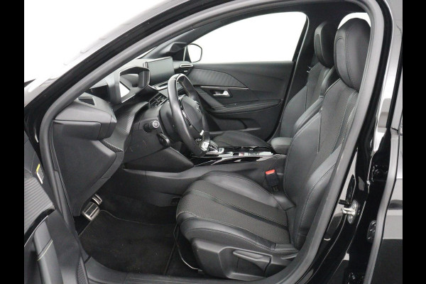 Peugeot e-208 EV GT 350 50 kWh | SOH 89,8% | Half leder | Camera | Carplay | Navigatie | Side Assist | Sportstoelen | Full LED | Parkeerhulp | DAB | Climate control | Bluetooth | Cruise control