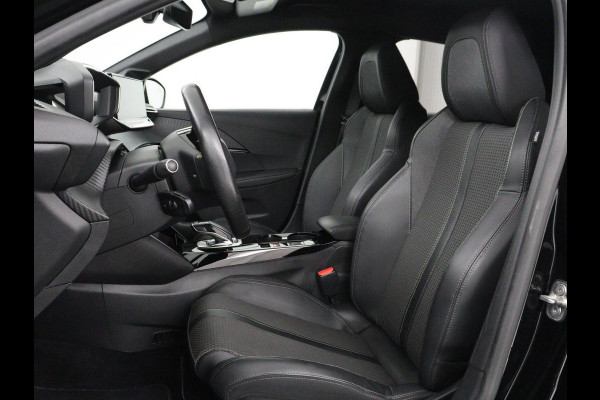 Peugeot e-208 EV GT 350 50 kWh | SOH 89,8% | Half leder | Camera | Carplay | Navigatie | Side Assist | Sportstoelen | Full LED | Parkeerhulp | DAB | Climate control | Bluetooth | Cruise control