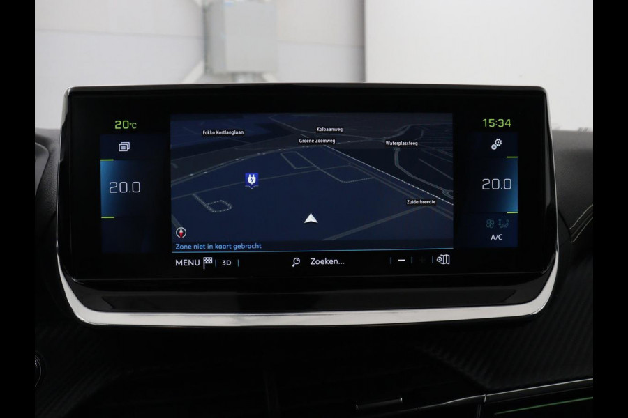 Peugeot e-208 EV GT 350 50 kWh | SOH 89,8% | Half leder | Camera | Carplay | Navigatie | Side Assist | Sportstoelen | Full LED | Parkeerhulp | DAB | Climate control | Bluetooth | Cruise control