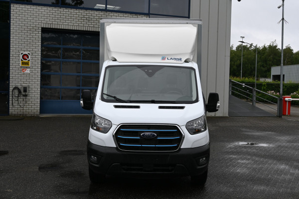 Ford E-Transit 390L Trend Bakwagen met Dhollandia laadklep Navigatie met camera, Zijdeur
