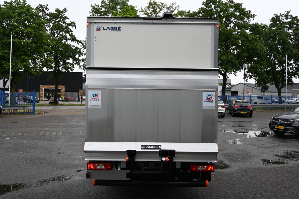 Ford E-Transit 390L Trend Bakwagen met Dhollandia laadklep Navigatie met camera, Zijdeur