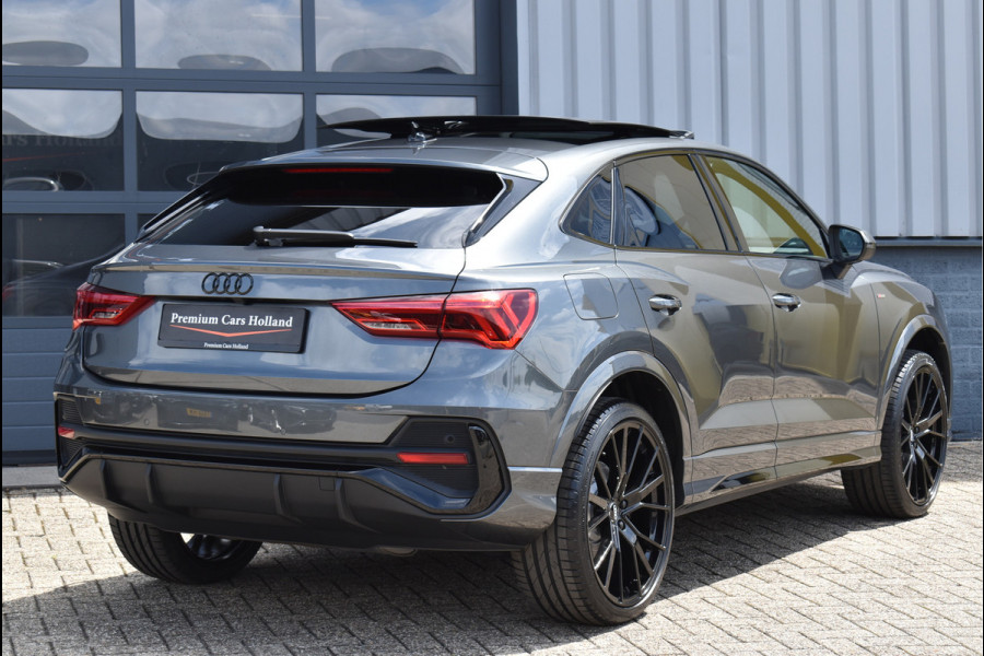 Audi Q3 Sportback 45 TFSI e S-Line 245 Pk Pano Navi Sfeer Leder ACC Keyless Camera