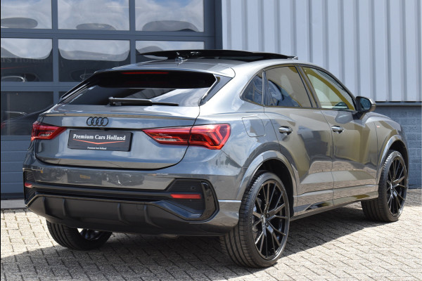 Audi Q3 Sportback 45 TFSI e S-Line 245 Pk Pano Navi Sfeer Leder ACC Keyless Camera