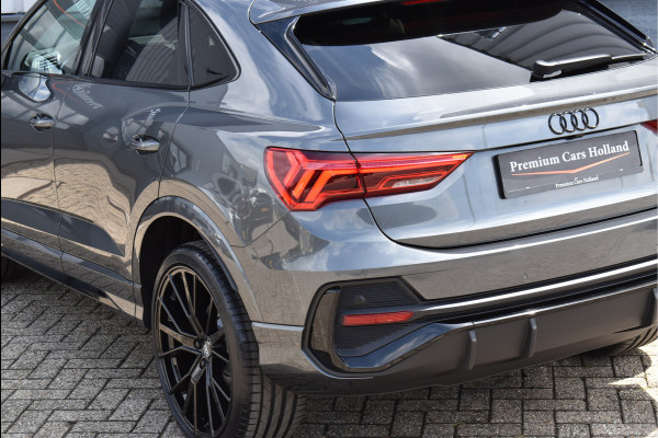 Audi Q3 Sportback 45 TFSI e S-Line 245 Pk Pano Navi Sfeer Leder ACC Keyless Camera