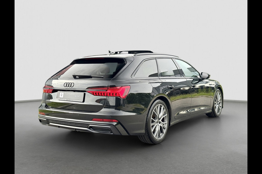 Audi A6 Avant 55 TFSI e quattro Comp. | Pano | Sfeer | Carplay | Matrix LED | Dealer onderhouden | 360 | ACC | 1e eig.