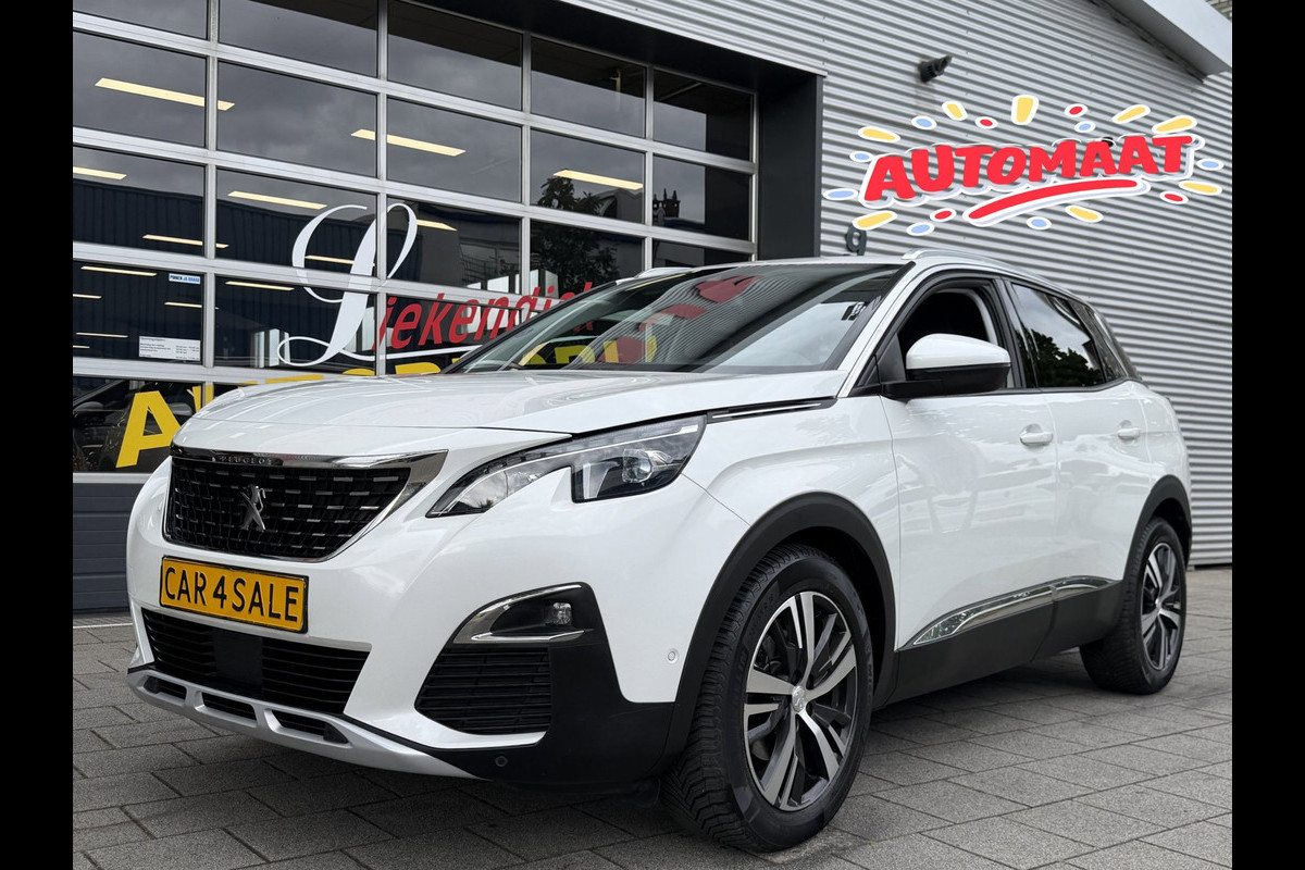 Peugeot 3008 1.2 PureTech Allure -AUTOMAAT I Navigatie I LED/PDC I Achteruitrij camera I Airco I Sport velgen I Dealer onderhouden
