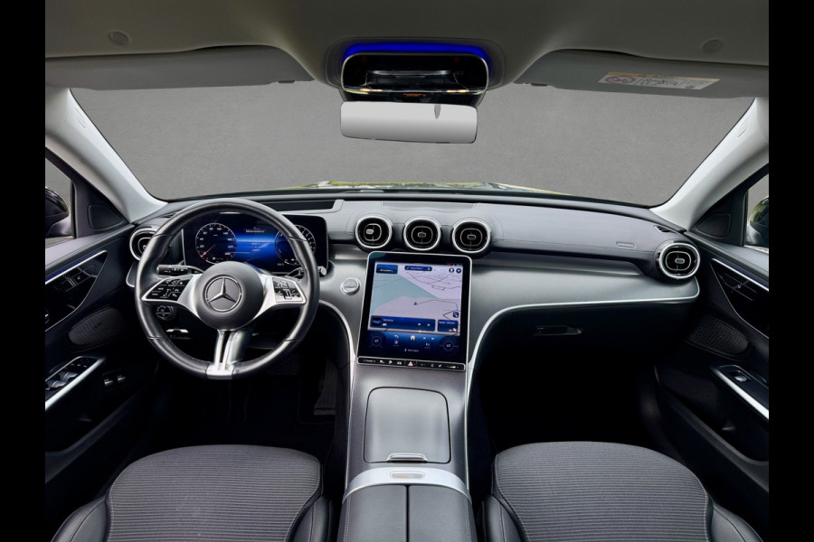 Mercedes-Benz C-Klasse Estate 300 e | Night | Head Up | Sfeer | MBUX | 1e eig. | Camera | Carplay | Distronic ACC | Head Up