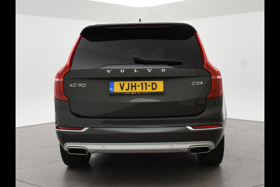 Volvo XC90 2.0 D5 AWD 235 PK AUT. GRIJS KENTEKEN INSCRIPTION + ADAPTIVE CRUISE | TREKHAAK | LEDER