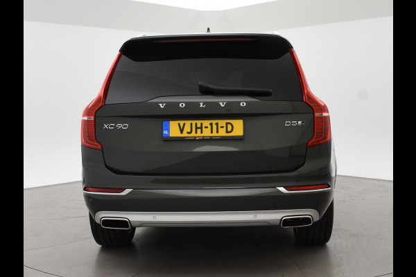 Volvo XC90 2.0 D5 AWD 235 PK AUT. GRIJS KENTEKEN INSCRIPTION + ADAPTIVE CRUISE | TREKHAAK | LEDER