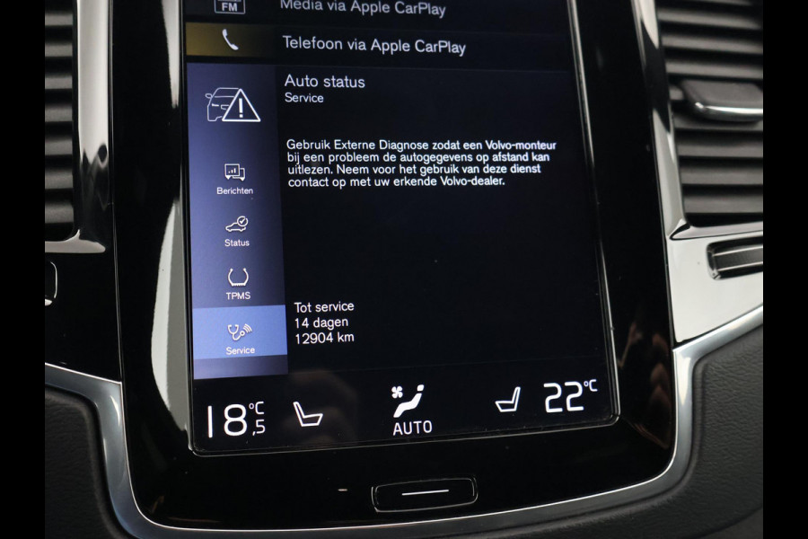 Volvo XC90 2.0 D5 AWD 235 PK AUT. GRIJS KENTEKEN INSCRIPTION + ADAPTIVE CRUISE | TREKHAAK | LEDER
