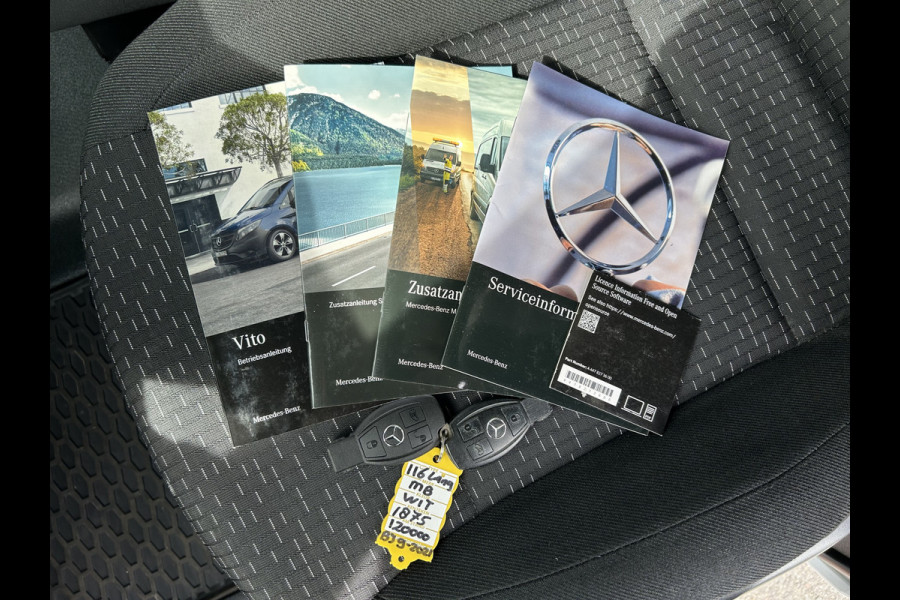 Mercedes-Benz Vito 116 CDI Lang / Trekhaak / Airco / Parkeersensoren / Cruise control / 3 Zits / Achterdeuren