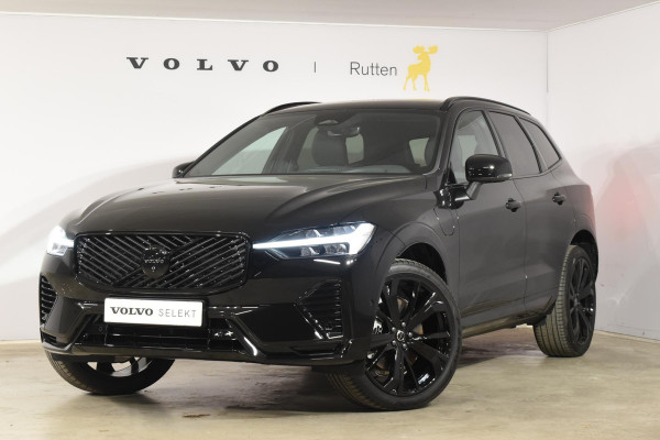 Volvo XC60 T6 350PK Plug-in hybrid AWD Plus Black Edition / Adaptive Cruise control / Elektrische stoelen met geheugen / Stuurverwarming / Stoelverwarming v+a / 360 Camera / Harman Kardon / Semi-elektrisch inklapbare trekhaak