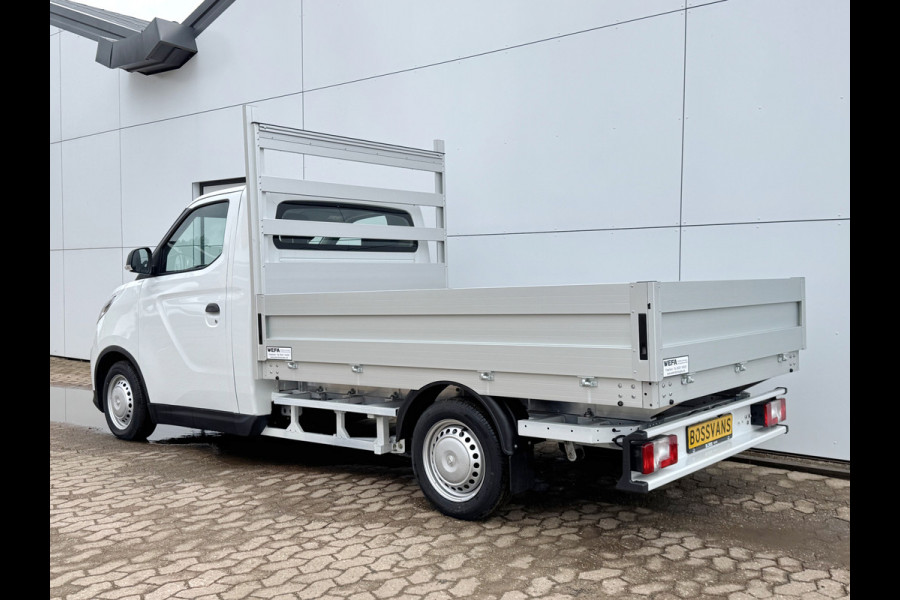 Maxus EDELIVER 3 50kWh 122PK 6 x Verfügbar Pritische Open Laadbak 327km WLTP 100% Elektrisch Airco Cruise Control Carplay Camera Pickup Open Box