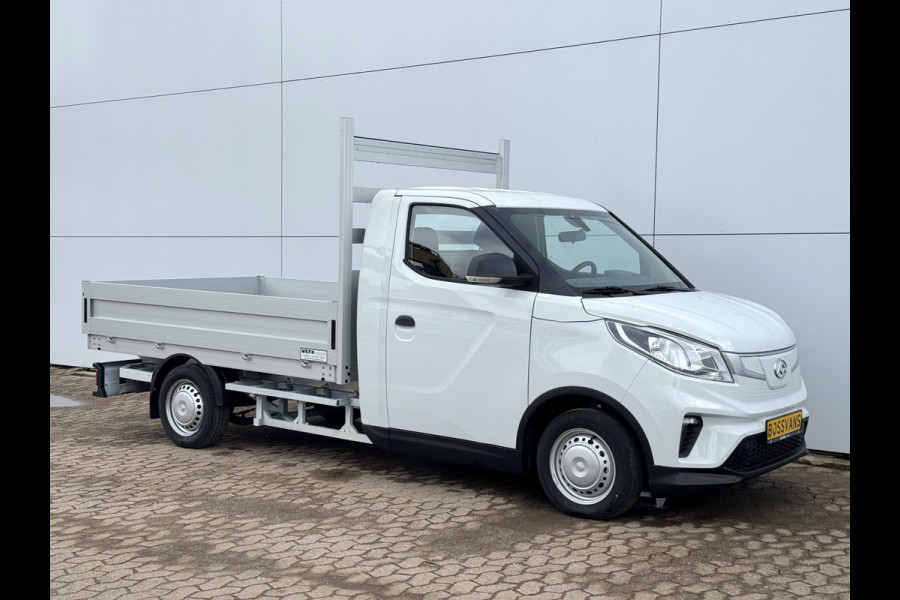 Maxus EDELIVER 3 50kWh 122PK 6 x Verfügbar Pritische Open Laadbak 327km WLTP 100% Elektrisch Airco Cruise Control Carplay Camera Pickup Open Box