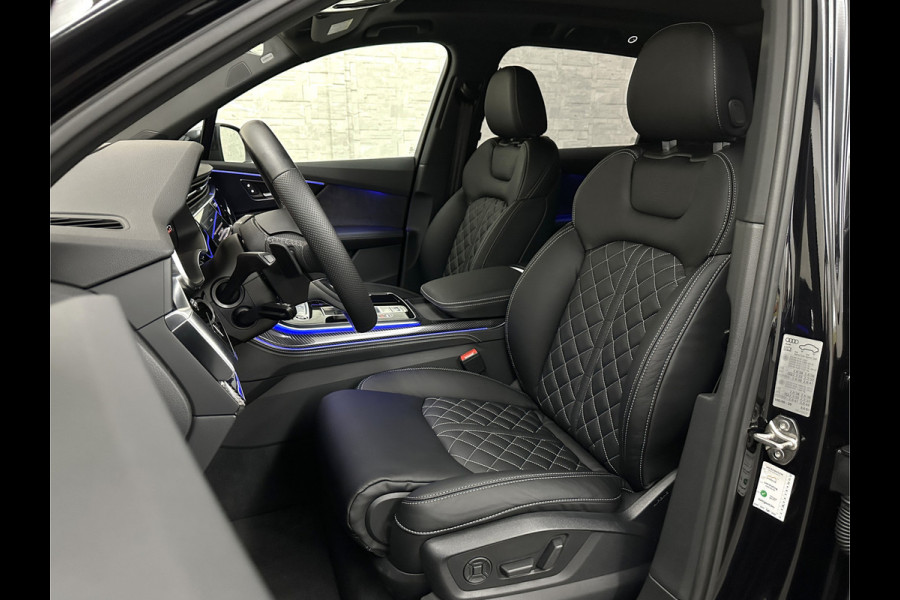 Audi Q7 50 TDI 7-Persoons S-Line | RS Leder | 360 Camera | Trekhaak | ACC | Panorama | B&O Sound | Head-Up | 73426,= Ex btw | Soft-Close | Matrix-LED | 4-Zone Clima | Stoelverwarming V+A | Keyless-Entry | Standkachel | Luchtvering | Tour-Pakket | Memory | Sfeerverlichting | Stuurverwarming | Autom. Parkeren | Carplay |