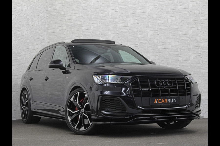 Audi Q7 50 TDI 7-Persoons S-Line | RS Leder | 360 Camera | Trekhaak | ACC | Panorama | B&O Sound | Head-Up | 73426,= Ex btw | Soft-Close | Matrix-LED | 4-Zone Clima | Stoelverwarming V+A | Keyless-Entry | Standkachel | Luchtvering | Tour-Pakket | Memory | Sfeerverlichting | Stuurverwarming | Autom. Parkeren | Carplay |