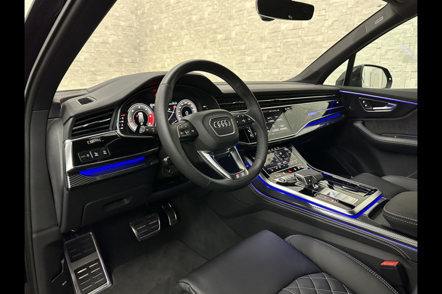 Audi Q7 50 TDI 7-Persoons S-Line | RS Leder | 360 Camera | Trekhaak | ACC | Panorama | B&O Sound | Head-Up | 73426,= Ex btw | Soft-Close | Matrix-LED | 4-Zone Clima | Stoelverwarming V+A | Keyless-Entry | Standkachel | Luchtvering | Tour-Pakket | Memory | Sfeerverlichting | Stuurverwarming | Autom. Parkeren | Carplay |