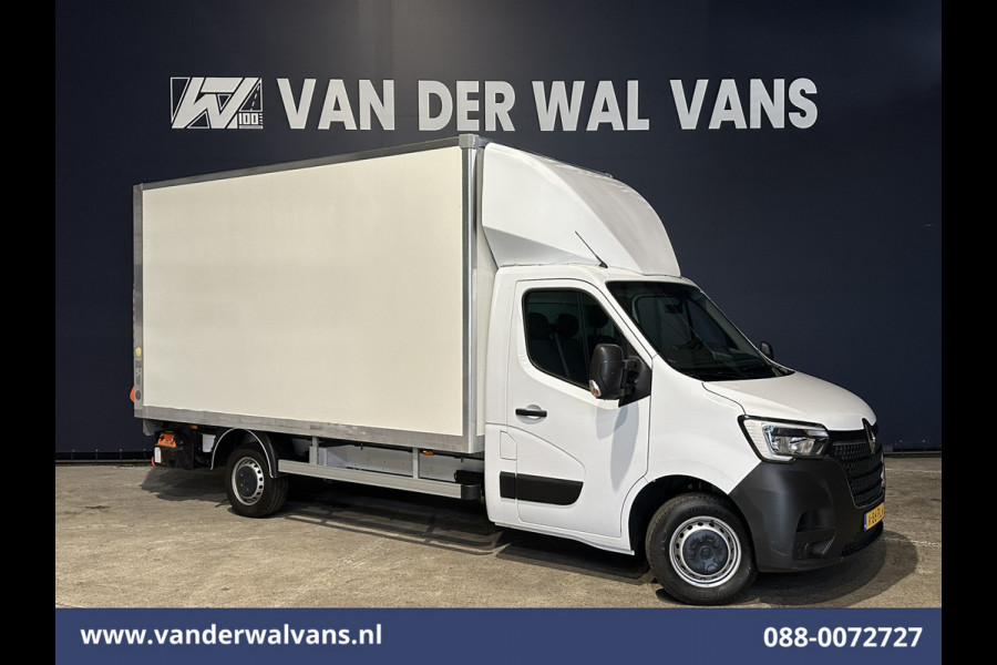Renault Master 2.3 dCi 146pk Bakwagen 222cm Hoog Laadklep Euro6 Airco | Camera | Navigatie | LED | 983kg Laadvermogen Cruisecontrol, Bijrijdersbank