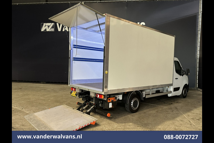 Renault Master 2.3 dCi 146pk Bakwagen 222cm Hoog Laadklep Euro6 Airco | Camera | Navigatie | LED | 983kg Laadvermogen Cruisecontrol, Bijrijdersbank