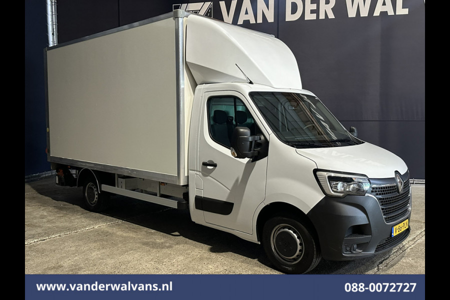 Renault Master 2.3 dCi 146pk Bakwagen 222cm Hoog Laadklep Euro6 Airco | Camera | Navigatie | LED | 983kg Laadvermogen Cruisecontrol, Bijrijdersbank